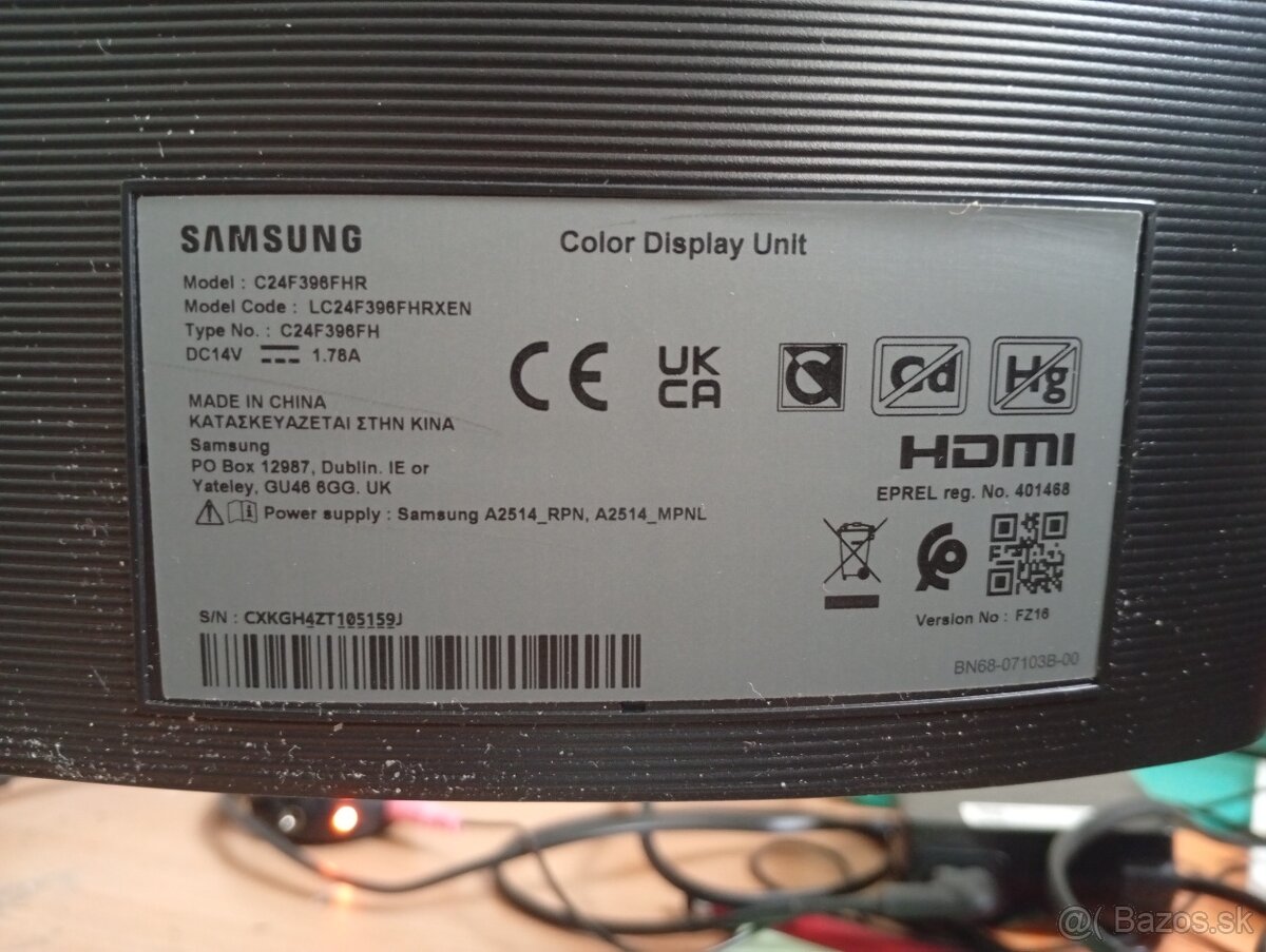 Monitor Samsung 24" - 3