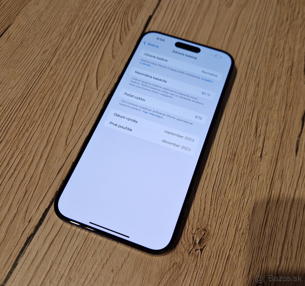 Apple iphone 15 pro max 256gb čierny titan - 3