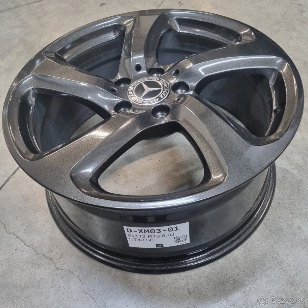 Hliníkové disky 5x112 R18 8J ET43 - 3
