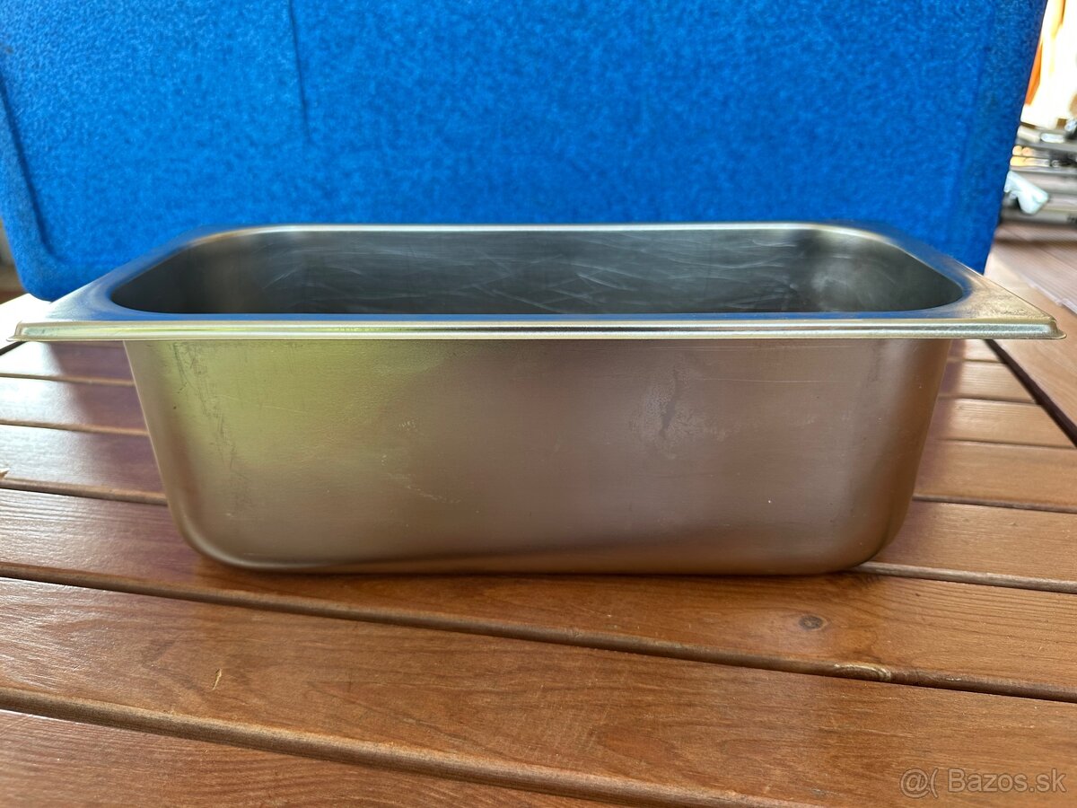 Predám zmrzlinové nerezove gastro vaničky - 3
