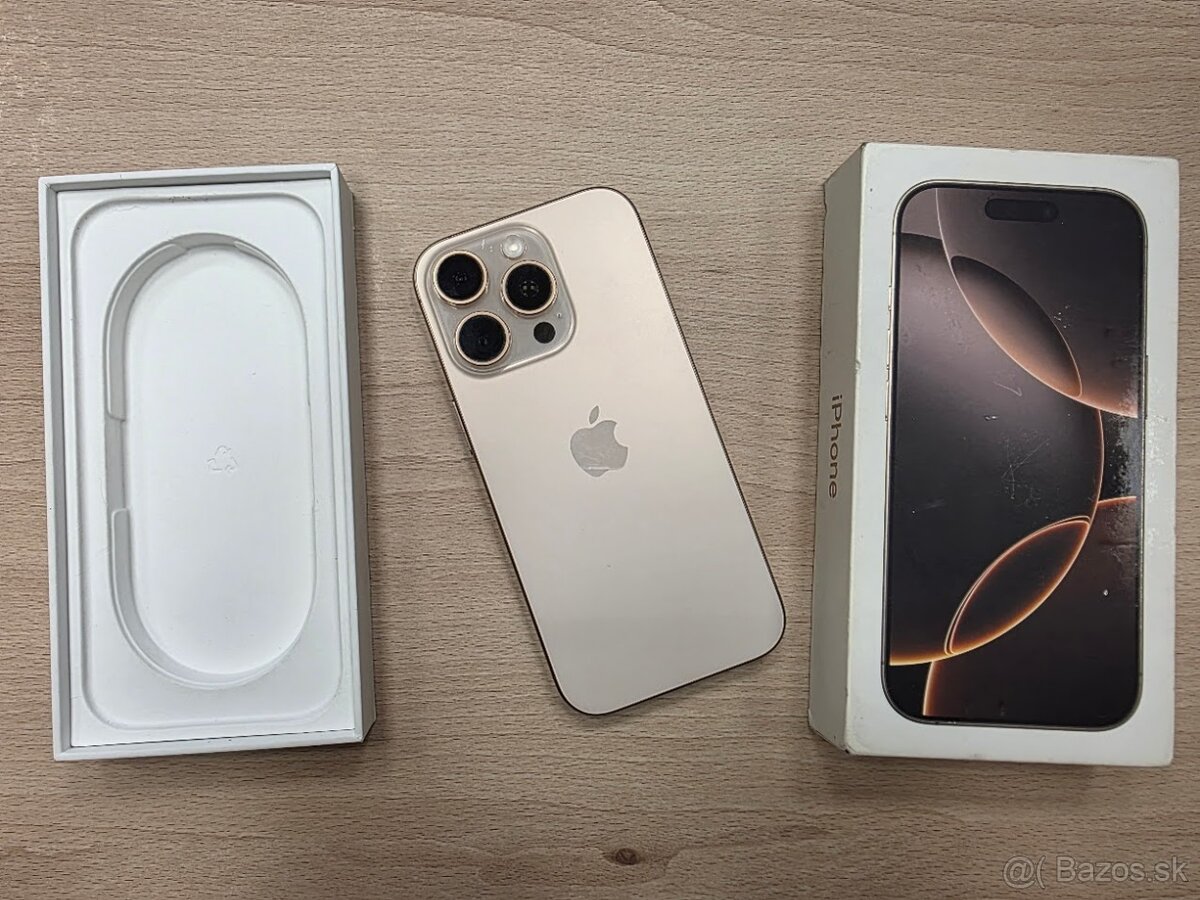 Apple iPhone 16 Pro 128GB Desert Titanium - 3