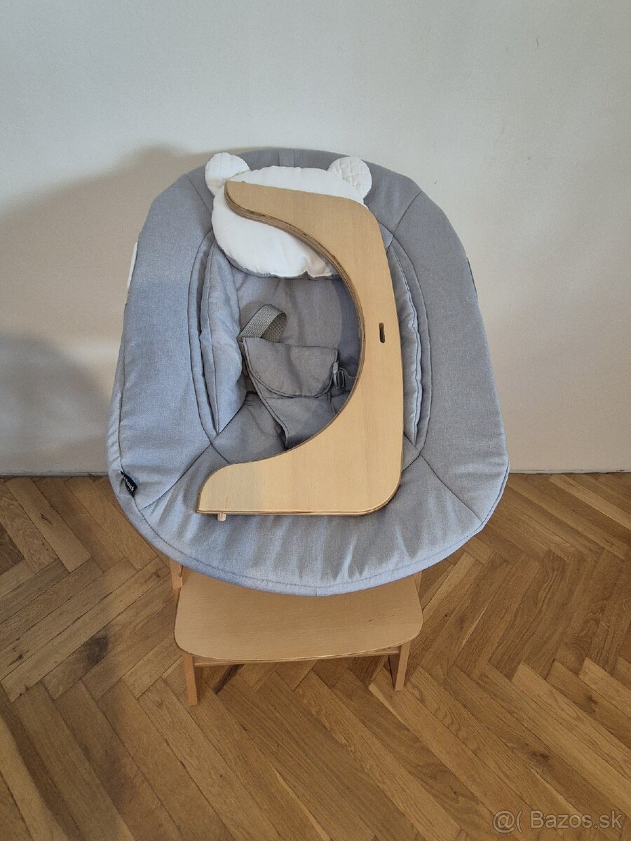 Drevena rastuca stolicka + bouncer - 3