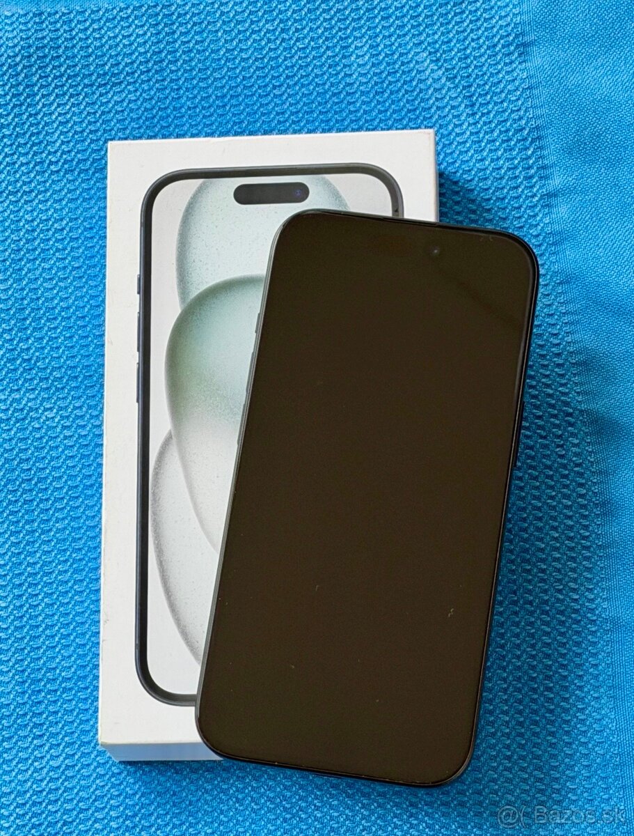 iPhone 15 Black BATERIE 100% TOP - 3