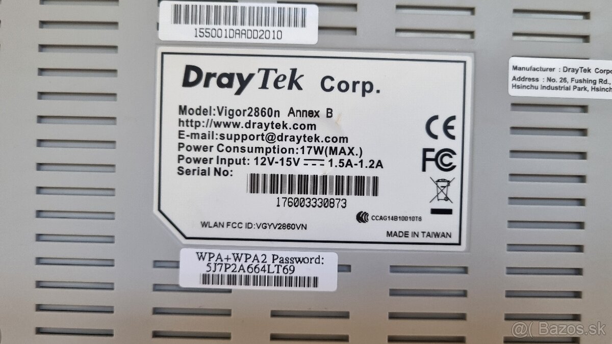 Router Dray Tek Vigor 2860n - 3