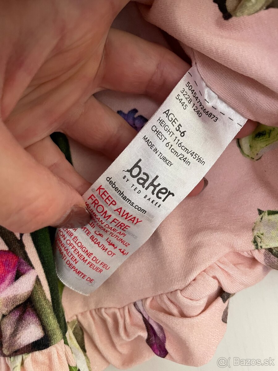 Krasne saty Ted Baker nove 5-6 rokov - 3