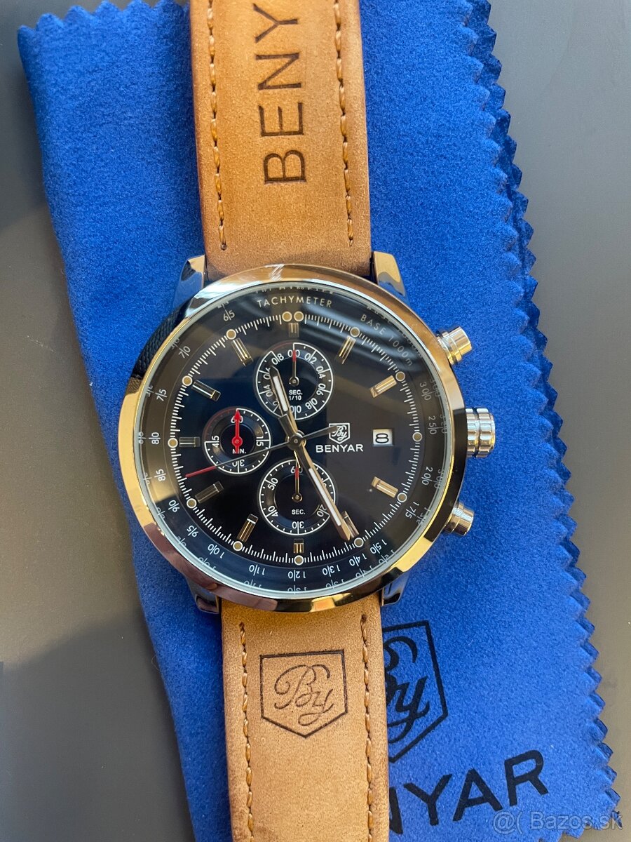Predám štýlové pánske hodinky BENYAR watch 5102 Style - 3