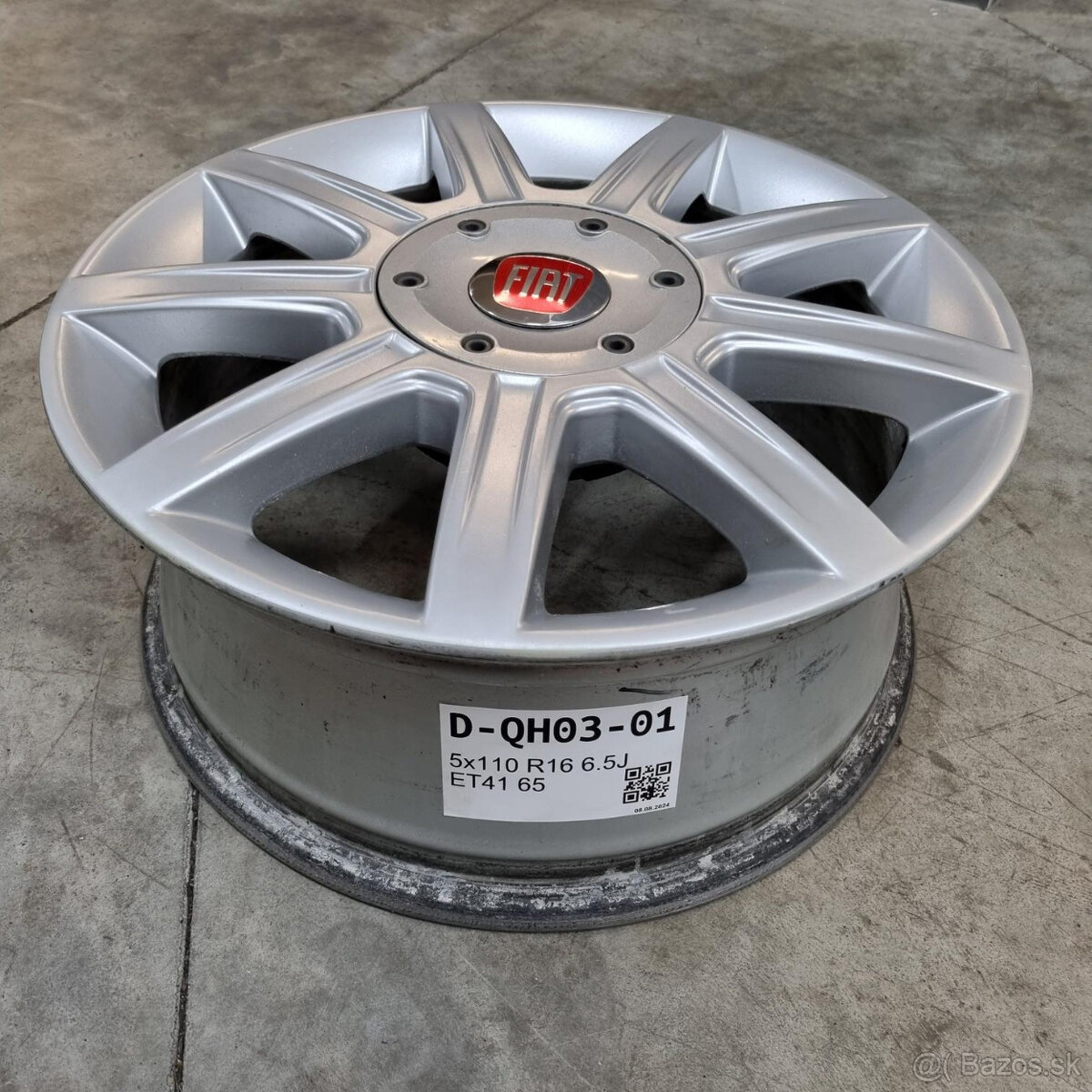 Hliníkové disky 5x110 R16 6,5J ET41 - 3