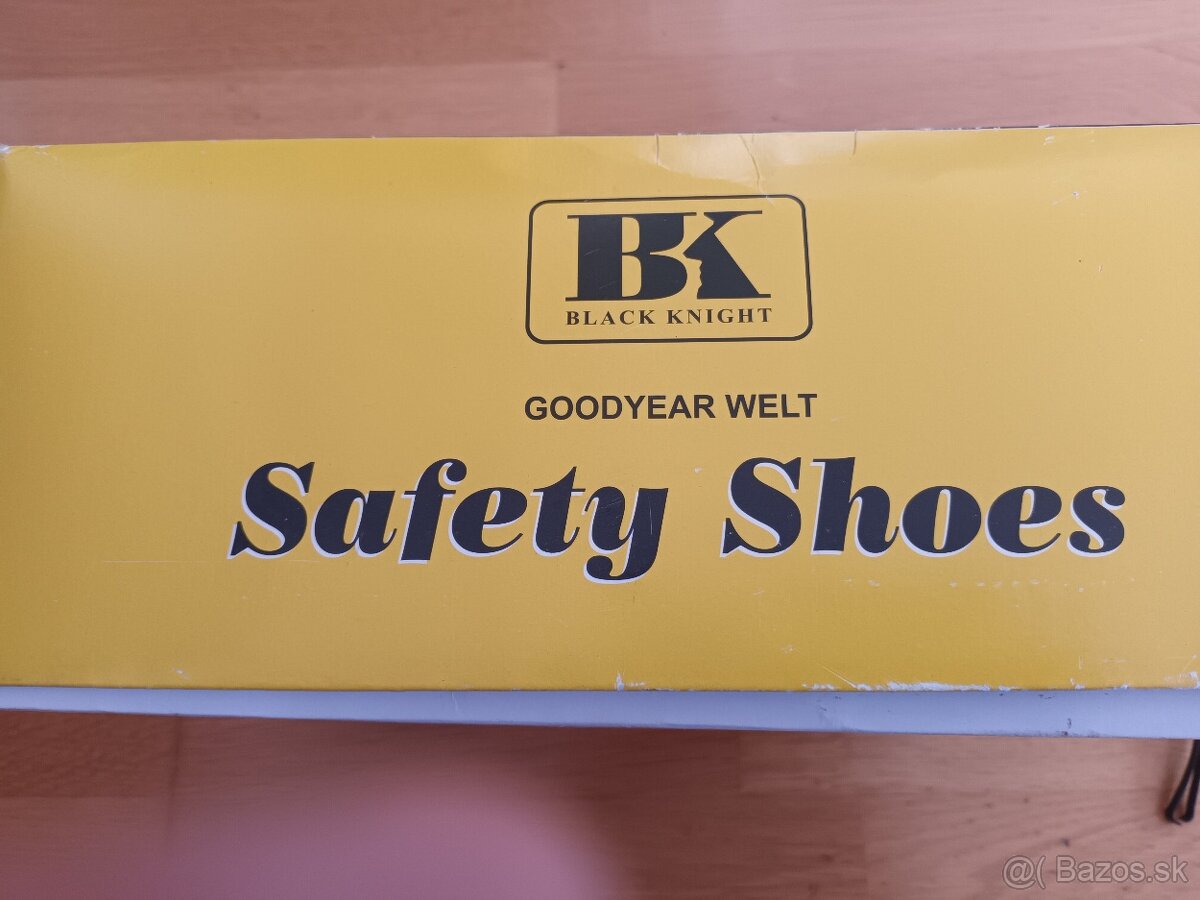 Turistické, pracovné kožené topánky - 3
