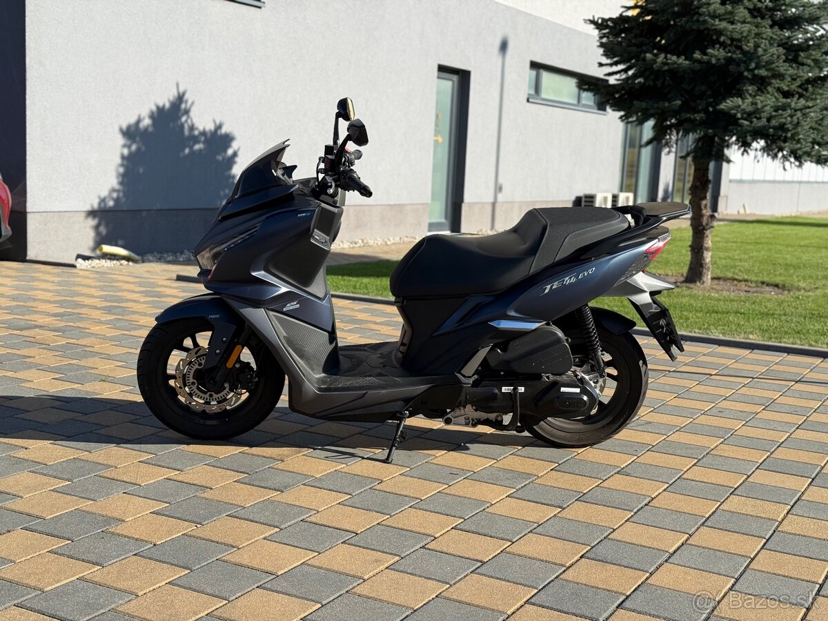 SYM Jet 14 EVO 125 – TOP STAV r.v. 2024, len 1 700 km - 3