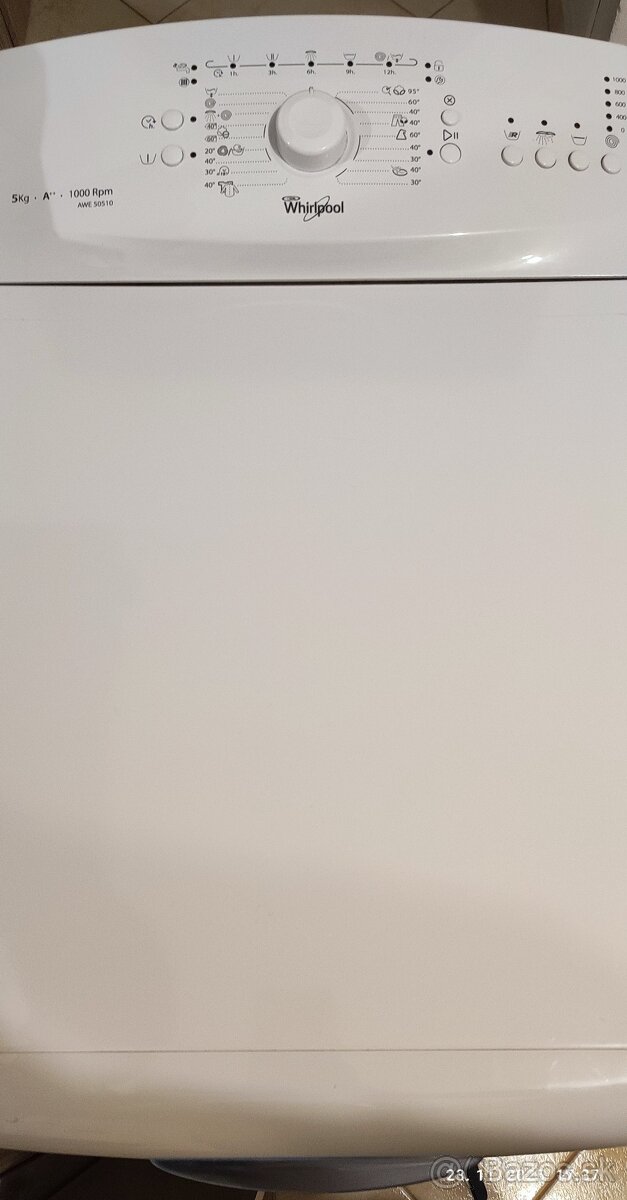 Predám fukčnú práčku Whirlpool - 3