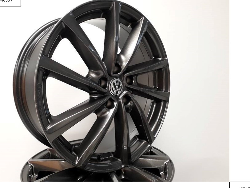 Škoda Octavia, Vw Eos alu disky 7J R17 5x112 ET49 1230 - 3