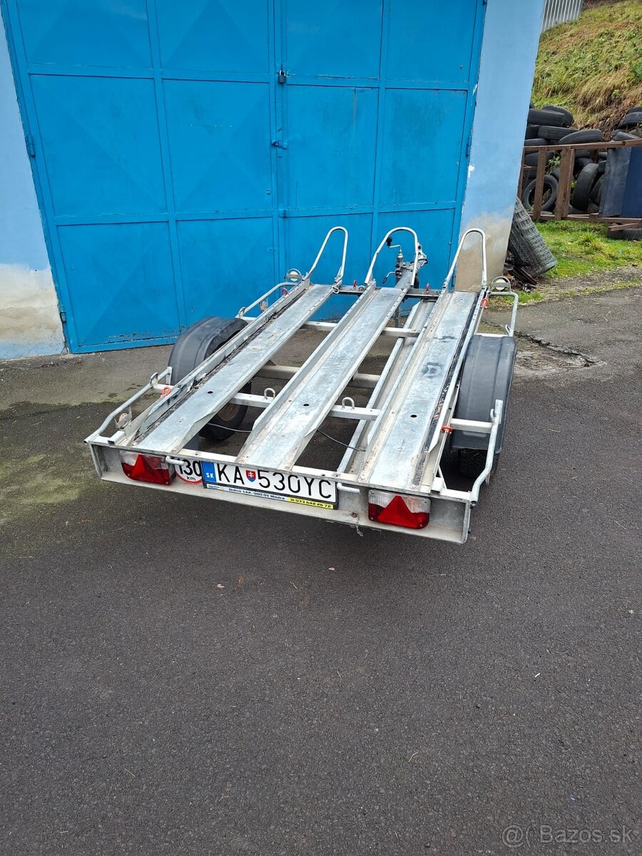 Prívesný vozík na motorky - 3