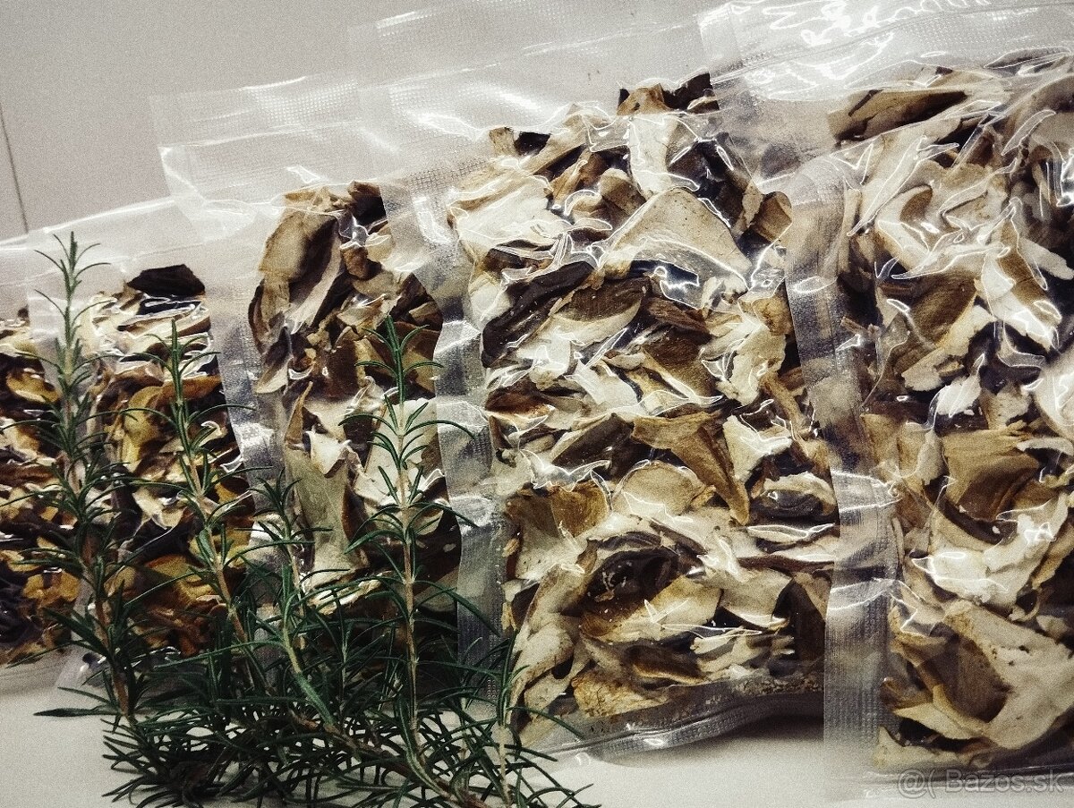 Sušené lesné hriby - 3