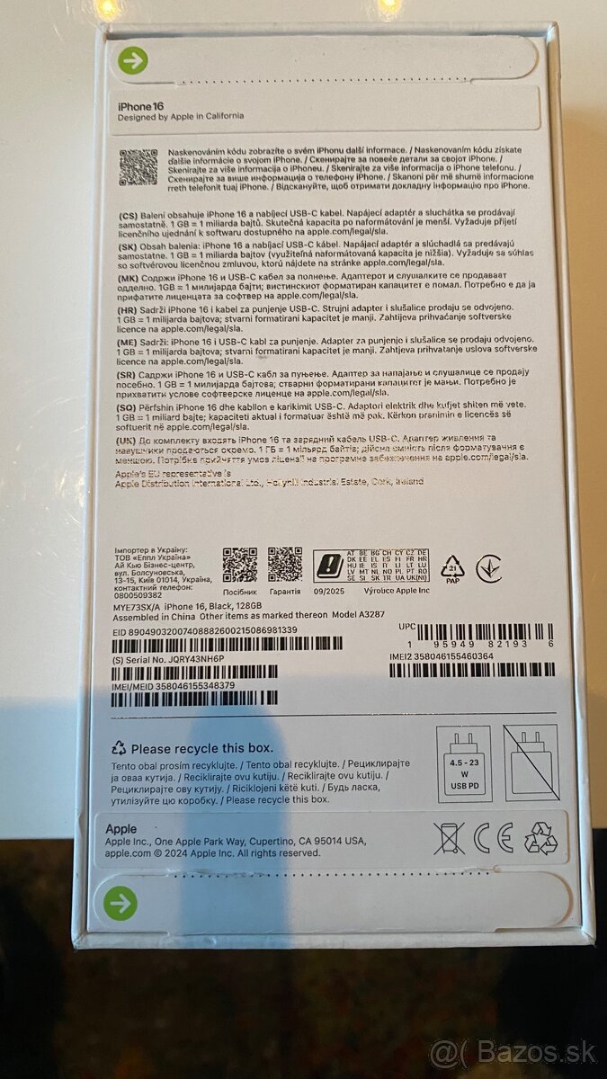 Iphone 16 128 gb cisto novy - 3