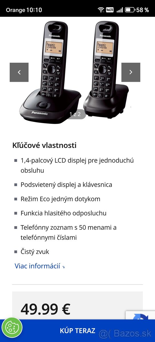 Panasonic KX-TG2511FX - 3