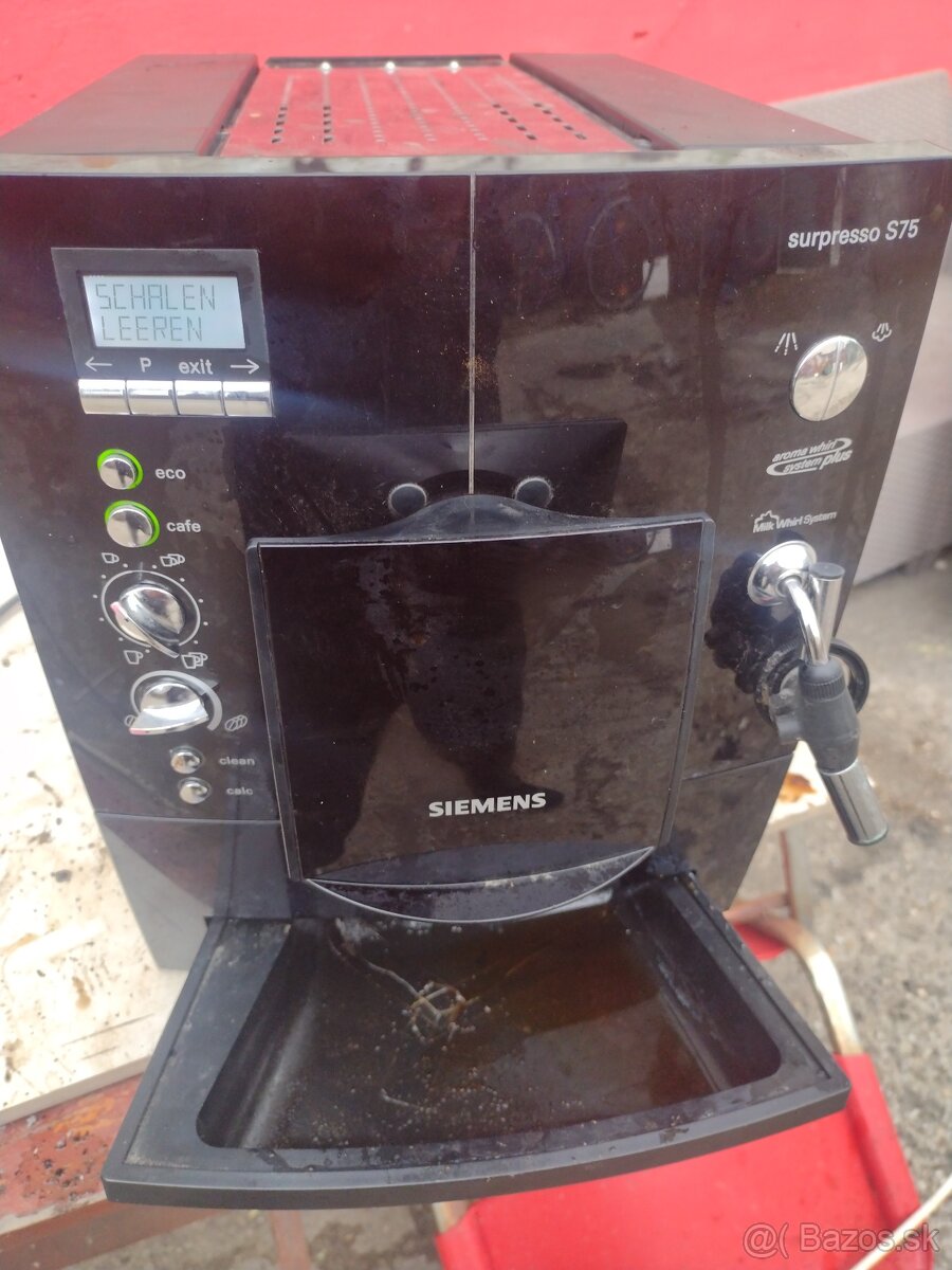 Predám kávovar Siemens supresso S75 - 3