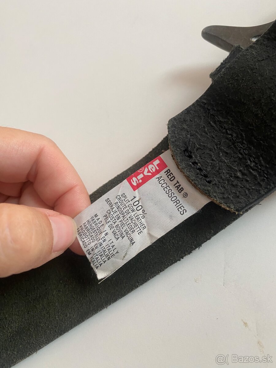 Levi’s opasok leather split cow cowboy western - 3