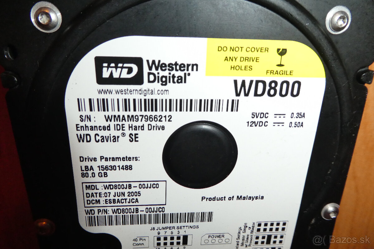 HDD 3,5 palca do starých PC - 3