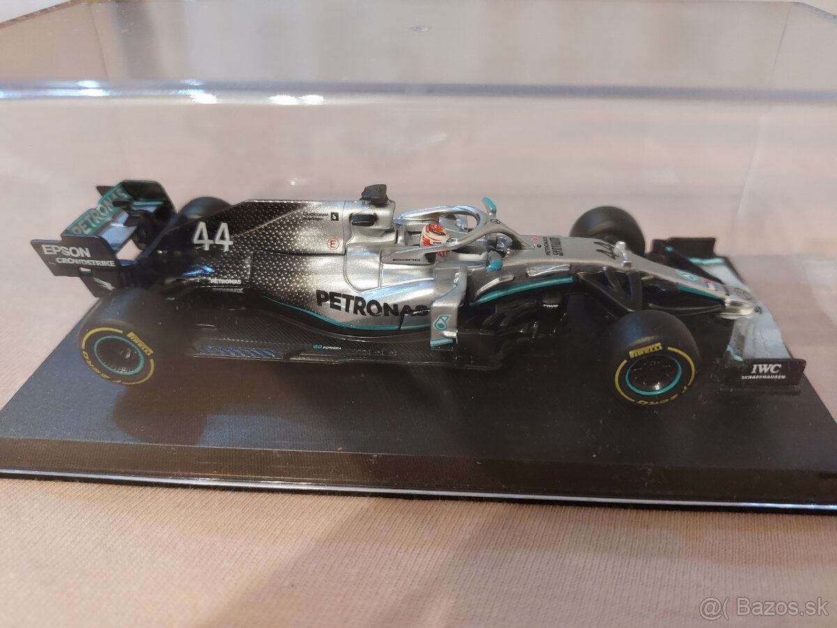Lewis Hamilton Mercedes W10 F1 2019 Bburago 1:43 - 3