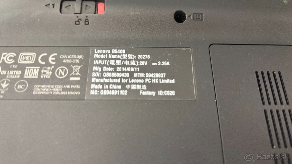 Lenovo B5400 - 3