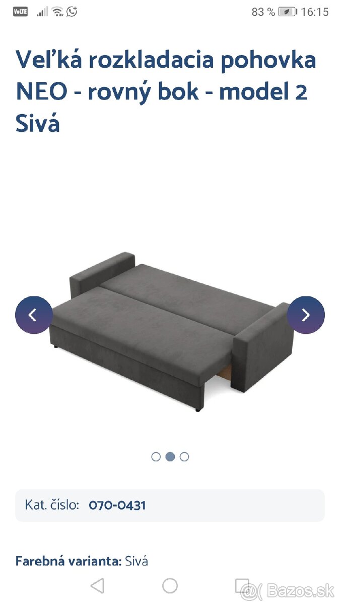 Pohovka seda NEO - 3