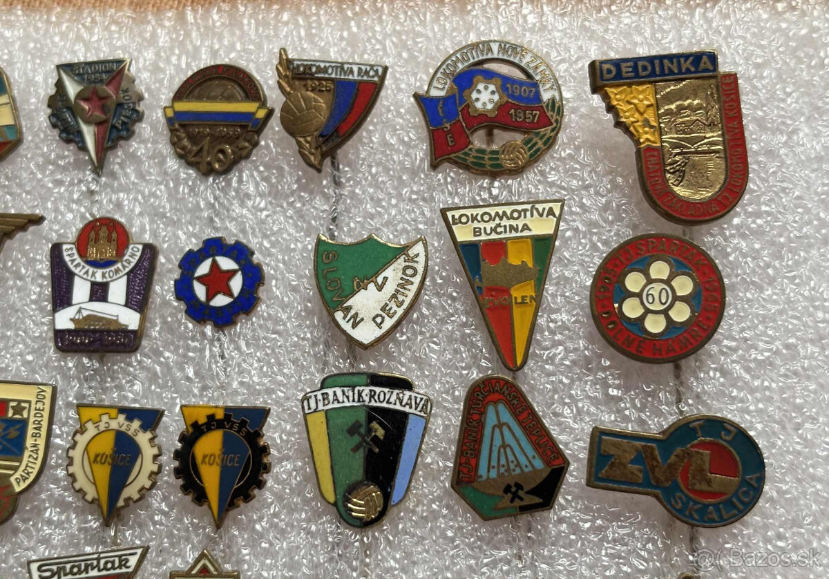 Slovenské futbalové odznaky 1 - 3