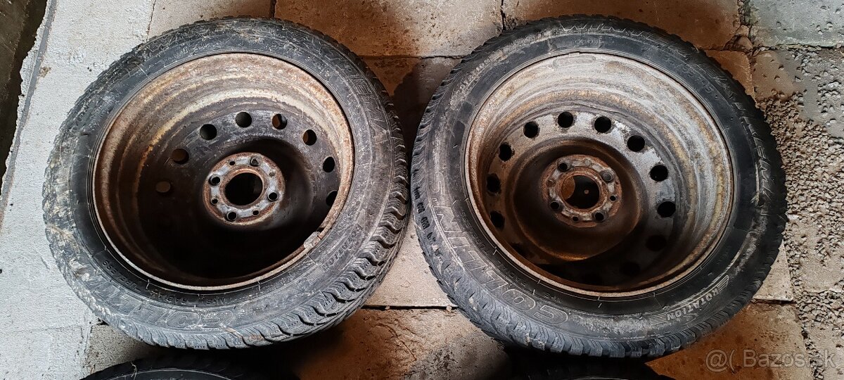 Zimné pneumatiky 195/55 R15 na diskoch - 3