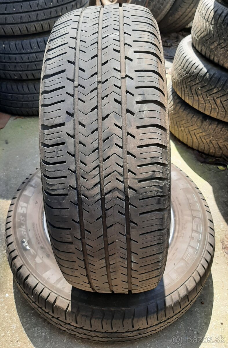 2 ks letných pneu Michelin 215/65 R16C - 3