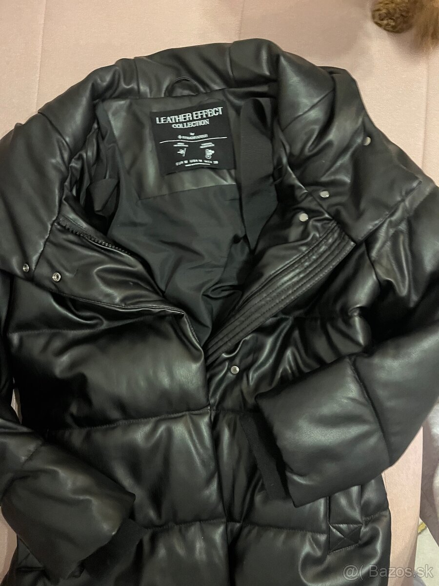 Kožená bunda dámska M - 3
