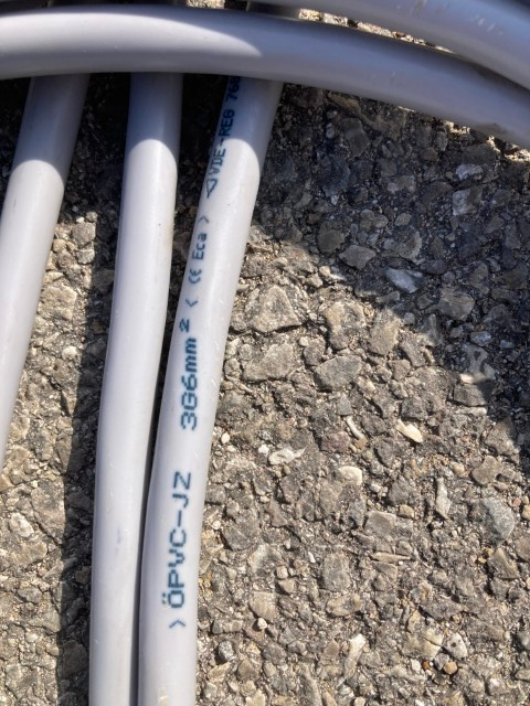 Predam kabel 3G6 3 x 6 mm2 flexibilny - 3