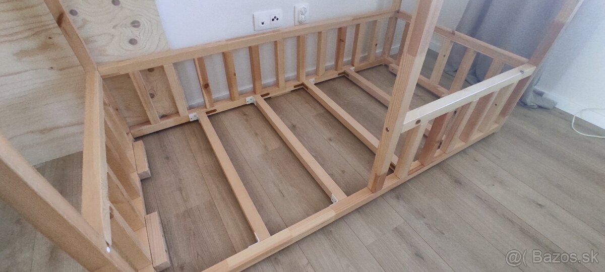 Postieľka domček s matracom - 3