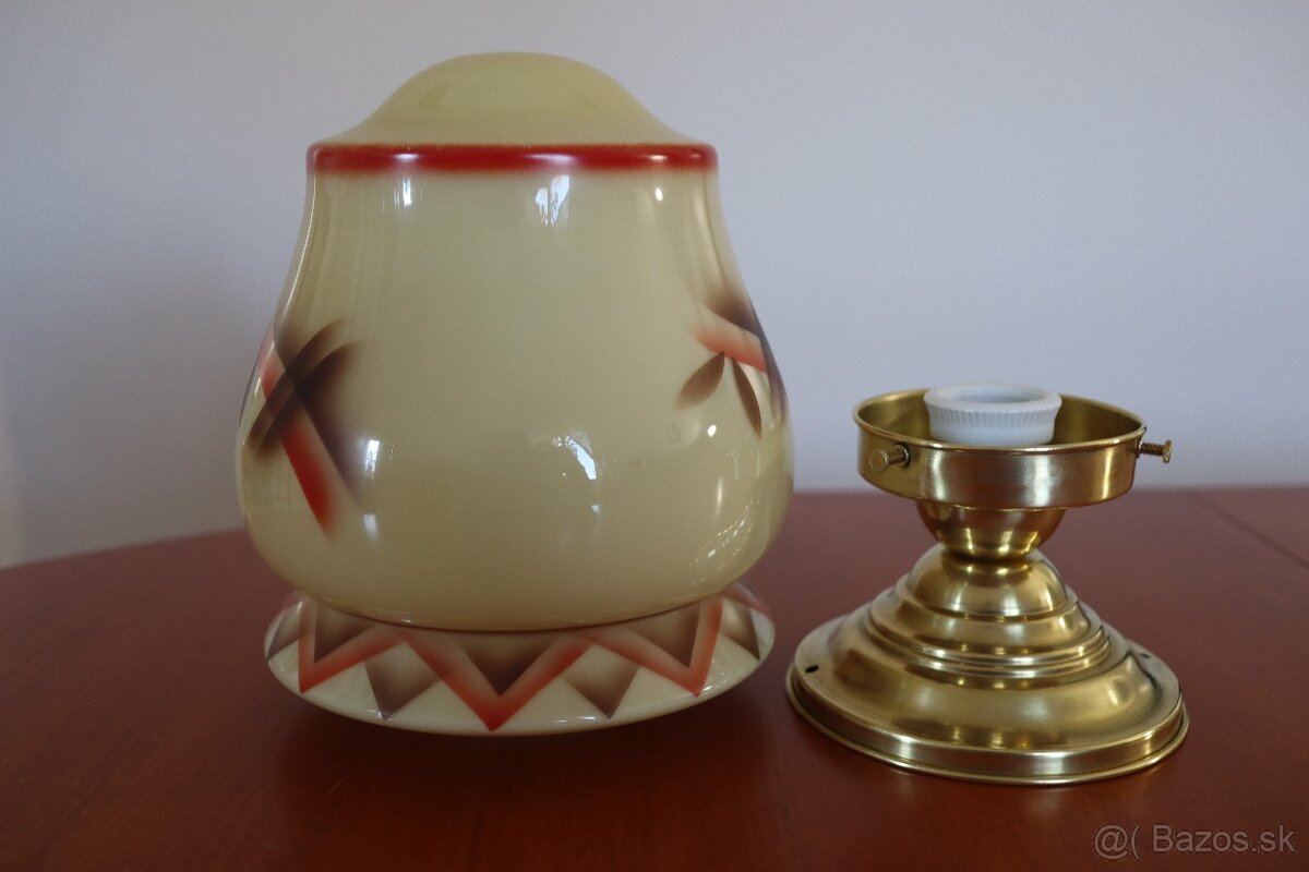 Starožitná stropná lampa. - 3