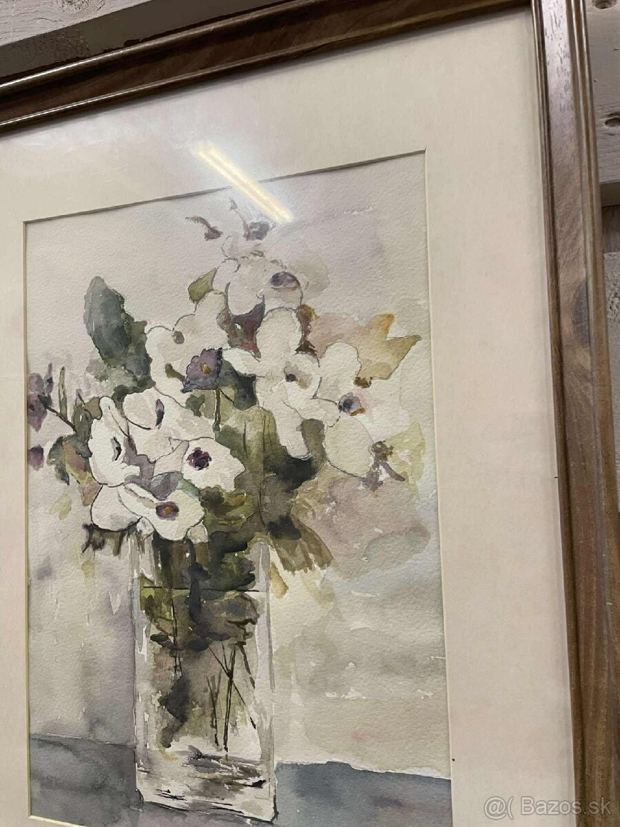 Obraz Akvarel, 43x33 cm, - 3