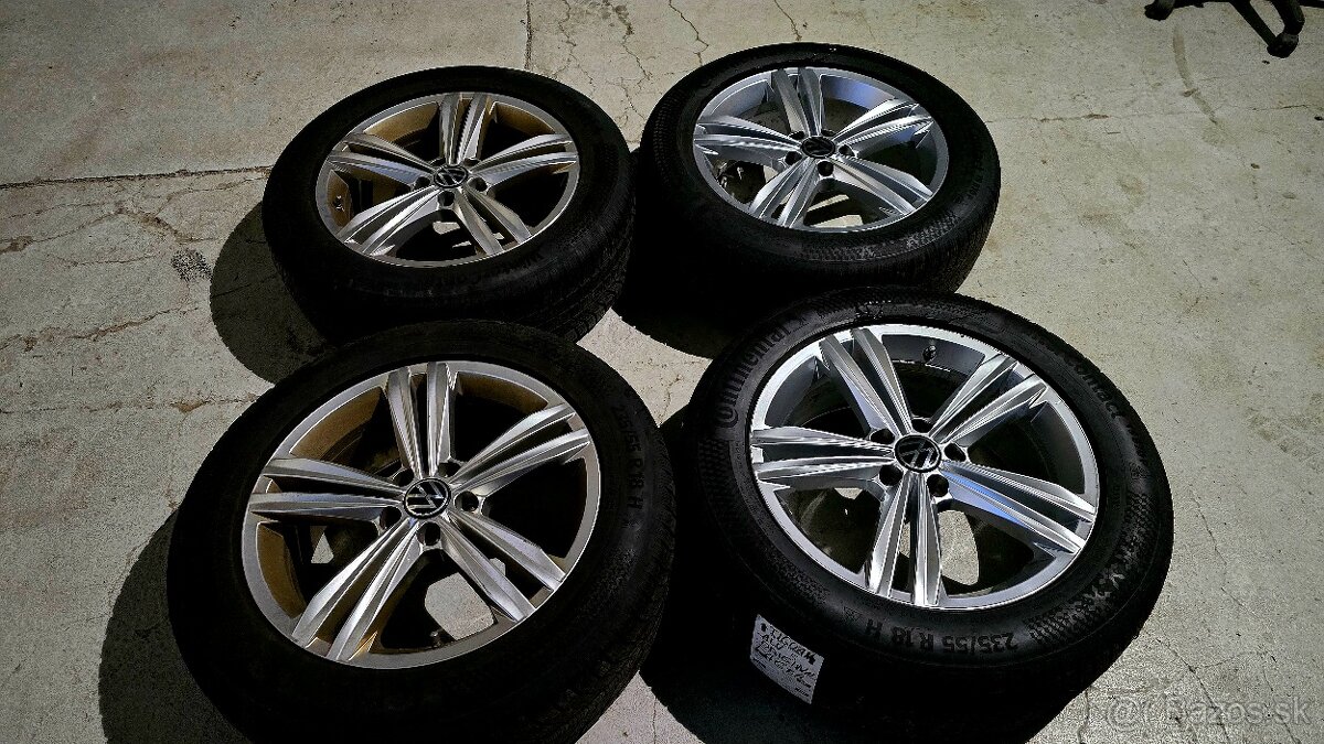 Predam Original Elektrony Volkswagen 5x112 r18 a zimne pneu - 3