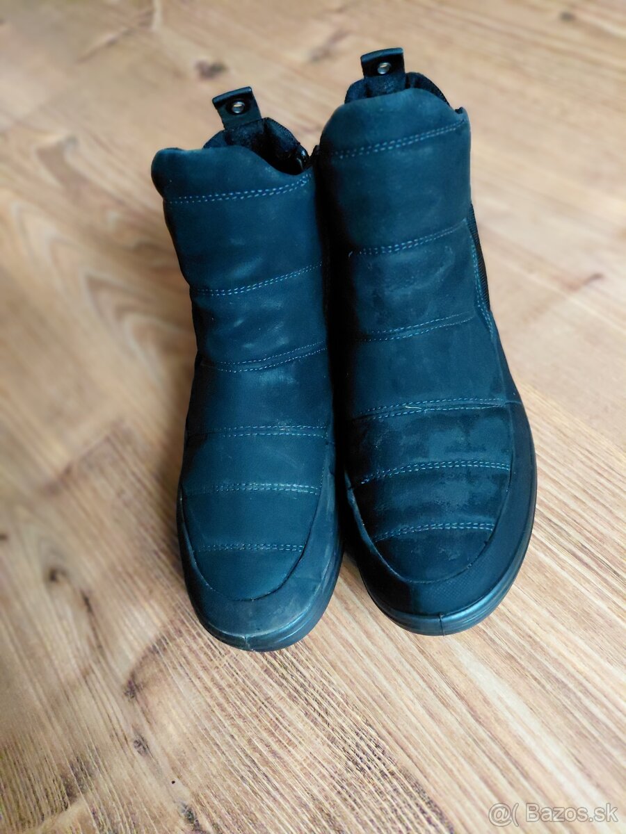 Členkové kožené topánky - 3