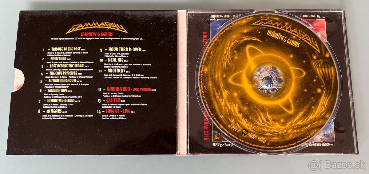 GAMMA RAY - Insanity and genius - 3