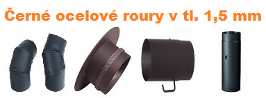 Komínové systémy (nerezové a keramické a čiernu dymovinu) - 3