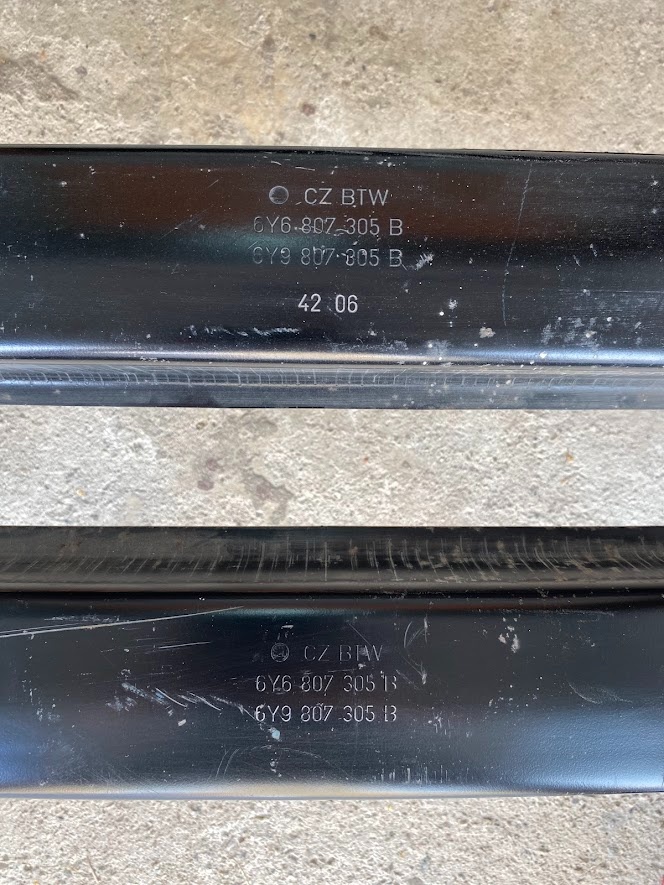 Výstuha nárazníka Škoda Fábia I 6Y6 807 305 B - 3