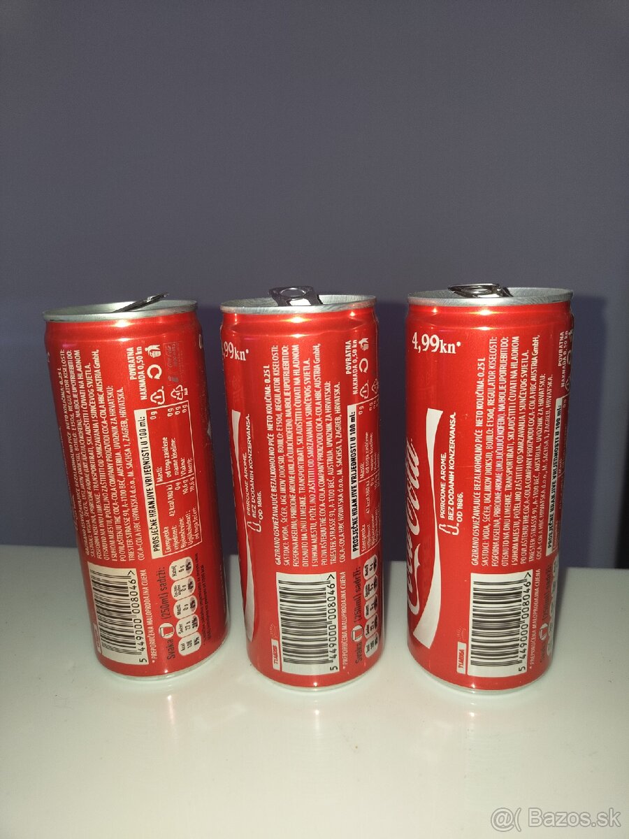 Plechovka Coca cola set - 3