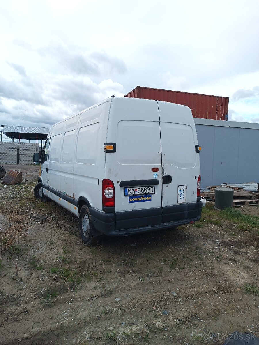 Renault master nahradne diely 3,0 d - 3