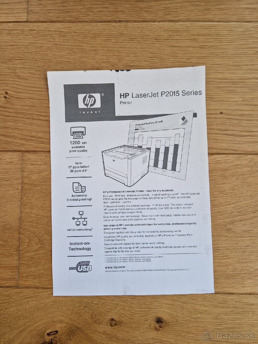 Tlačiareň HP Laserjet - 3