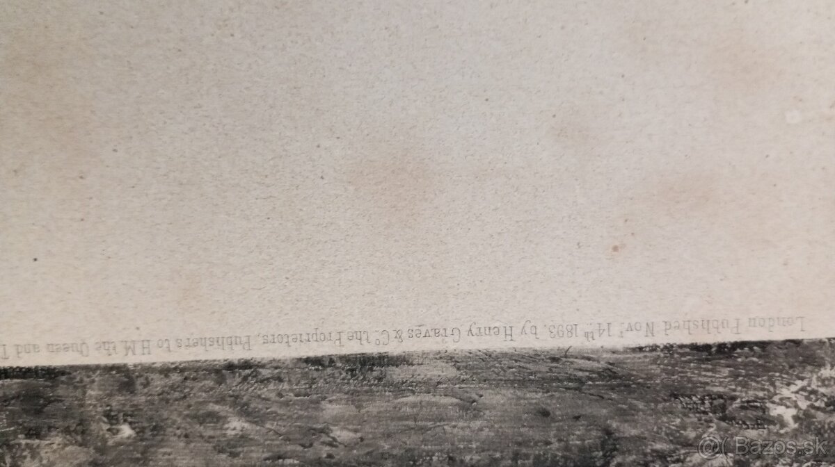 Predám obraz z roku 1893 - 3