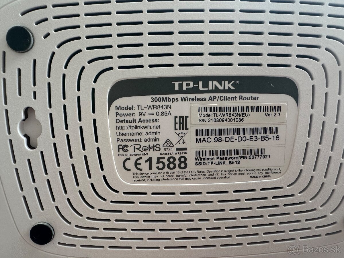 Wifi router TP Link - 3