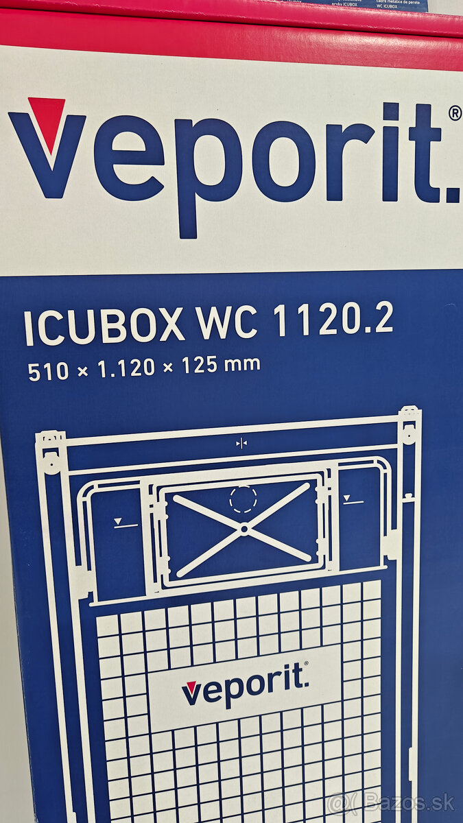 VEPORIT WC modul do sadrokartónu ICUBOX WC 1120.2 - 3