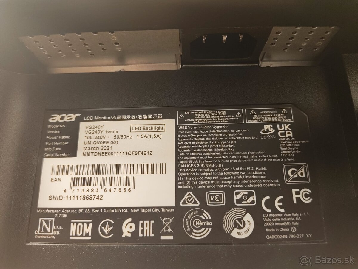 LCD monitor Acer - 3