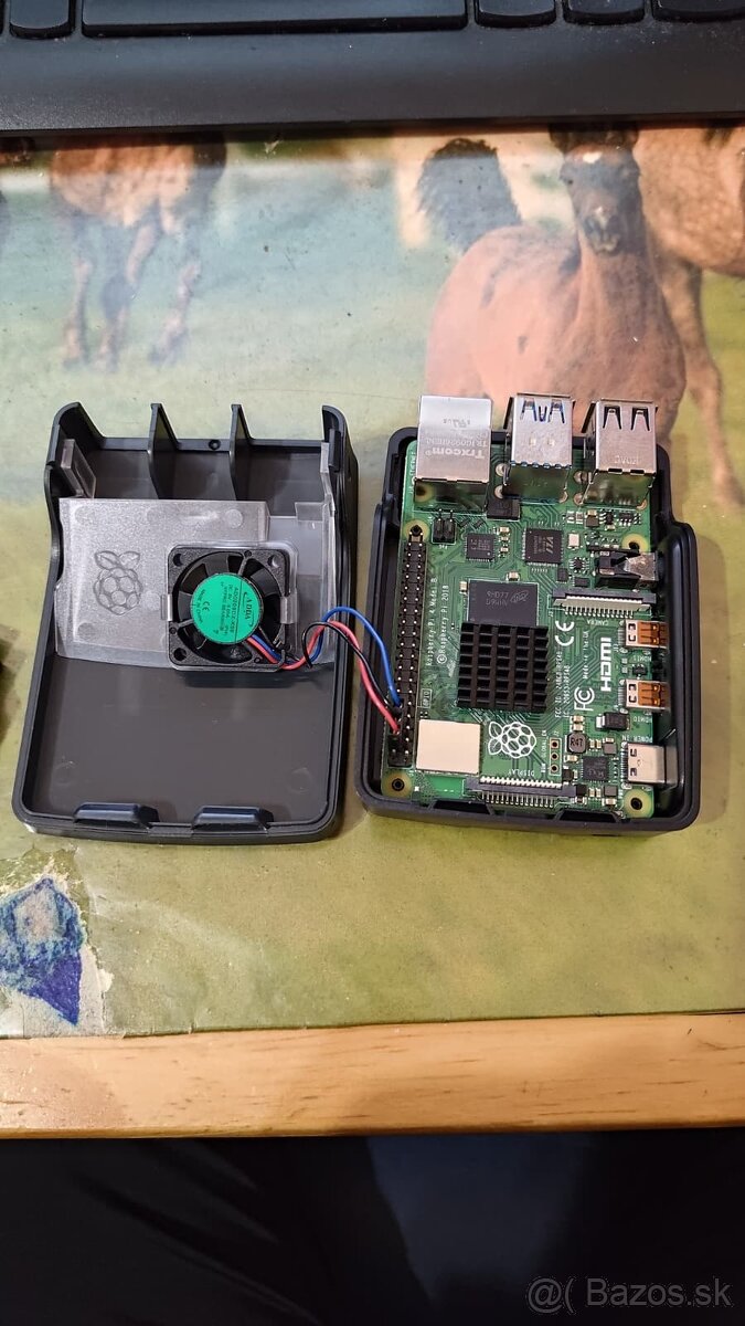 Raspberry PI 4B + originalna krabicka 4GB RAM - 3