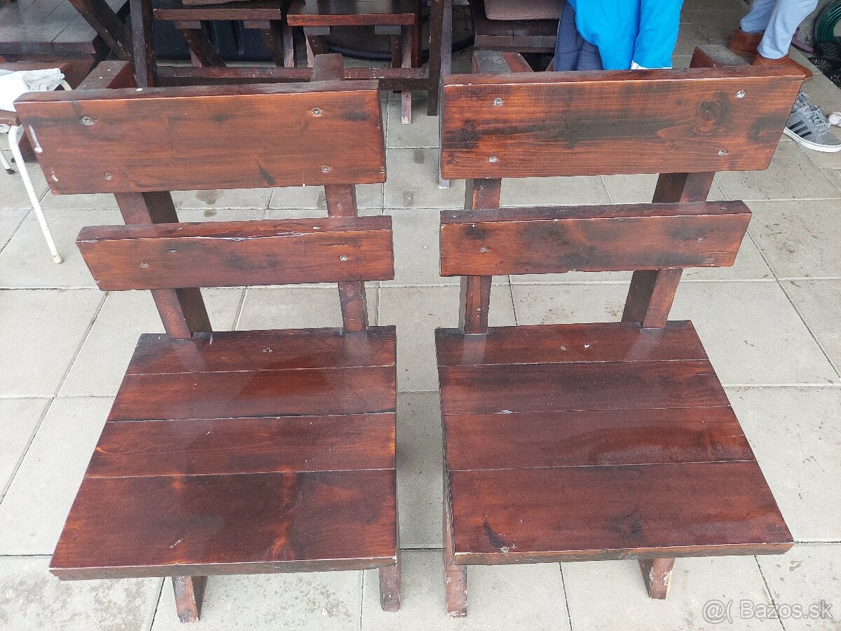 Predám 6x záhradné stoličky - 3