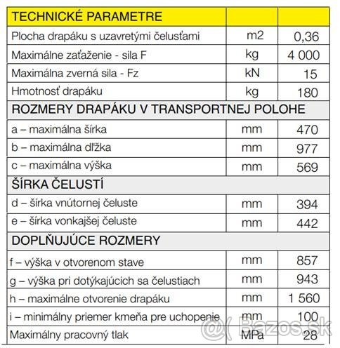 Hydraulický drapák ESSEL Grab EG36 - 3