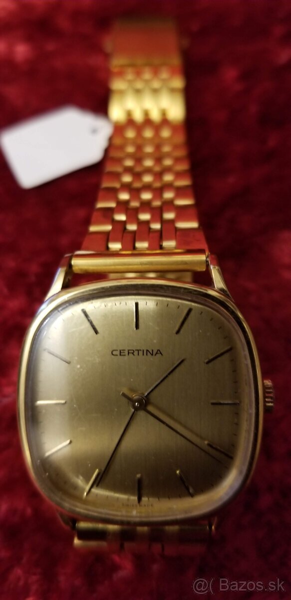 Narmakove hodinky pozlatene - 3