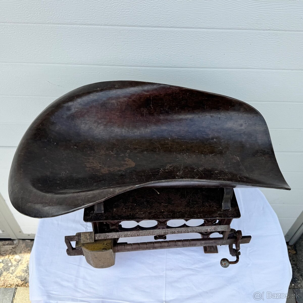 Muzejní váha pro miminka do 15 kg top kus do sbírky - 3